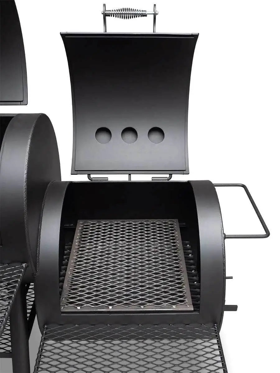 2026 Yoder Smokers 24" Durango Offset Smoker | Multiuso para churrasco ao ar livre