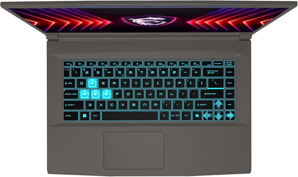 MSI Thin 15 B12UC-1842XES - Notebook 15.6" Full HD (Intel Core i5-12450H, 16GB RAM, 512GB SSD, NVIDIA RTX 3050, Sem Sistema Operacional) Cor Cinza - Teclado QWERTY espanhol