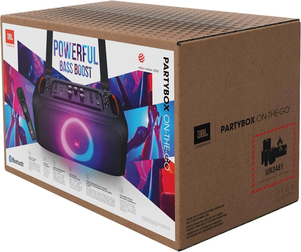 Jbl Partybox 110 JBLPARTYBOX110EU Alto-falante Bluetooth, preto, 24 x 69 x 2,5 cm