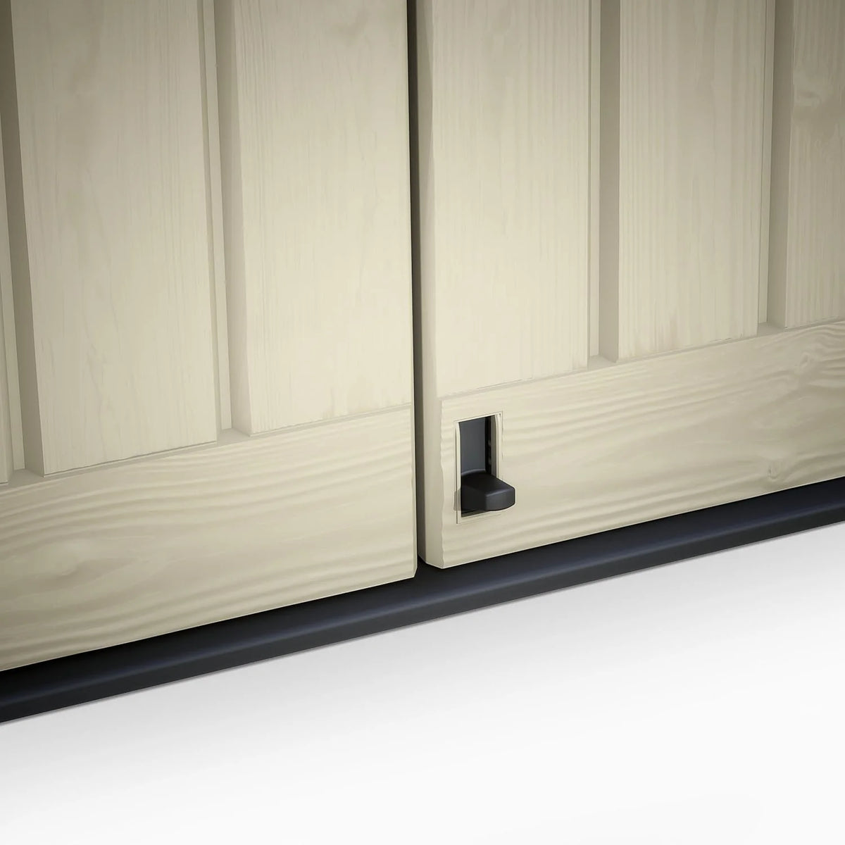 Keter Sio Max - Armário de Jardim Exterior, Capacidade 1200L, Cor Castanho-acinzentado/Bege, 145,5 x 125 x 82 cm