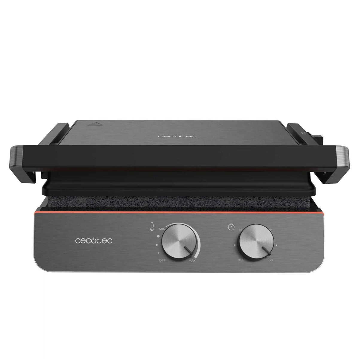 Churrasqueira Elétrica Cecotec Rock’nGrill Blaze Neon, 2200 W - Preto