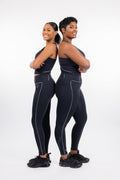 Body Sculpting Reflective Leggings