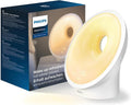 Philips Wake-up Light HF3651/01 Despertador com Luz Natural, Várias Luzes e Sons, Luz Noturna e Rádio FM, com Carregador para Celular, Plástico, Branco, 12 x 19 x 19 cm, 1 kg