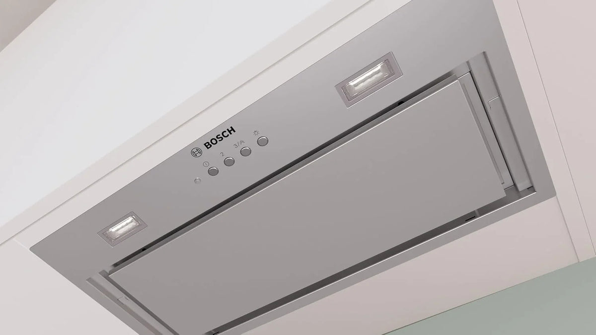 Bosch - Módulo de integração, Série 6, 52 cm de largura, Iluminação LED, aço inoxidável, DLN78PC60