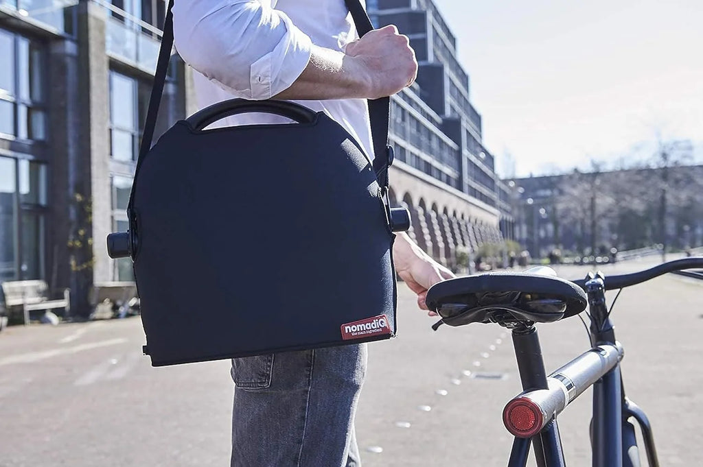 NOMADIQ Grelhador portátil a gás propano | Churrasqueira de mesa pequena e leve | Perfeita para acampamento, tailgating, cozinha ao ar livre, trailer, barcos, viagens (grelhador)