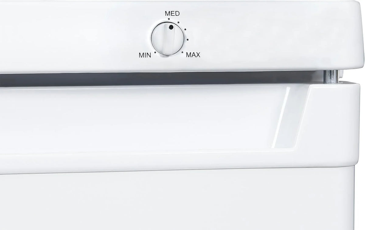Exquisit® Freezer de Mesa 91L, Cor Branco, Classe E, Congelador 4 Estrelas, 4 Gavetas Transparentes, Porta Reversível, Controle de Temperatura, Medidas (85,5 x 55,0 x 58,0 cm)