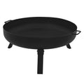 Fogueira De Aço Com Tripé Para Churrasco