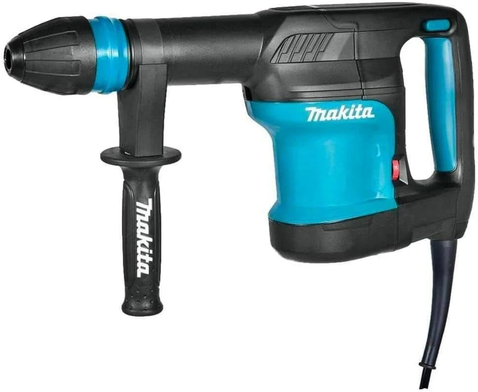 HM0870C - Martelete Demolidor Elétrico com fio Sds Max 1100W 5.1 Kg, Azul