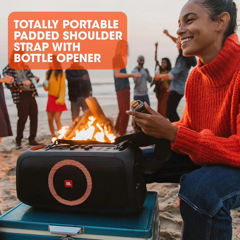 Jbl Partybox 110 JBLPARTYBOX110EU Alto-falante Bluetooth, preto, 24 x 69 x 2,5 cm