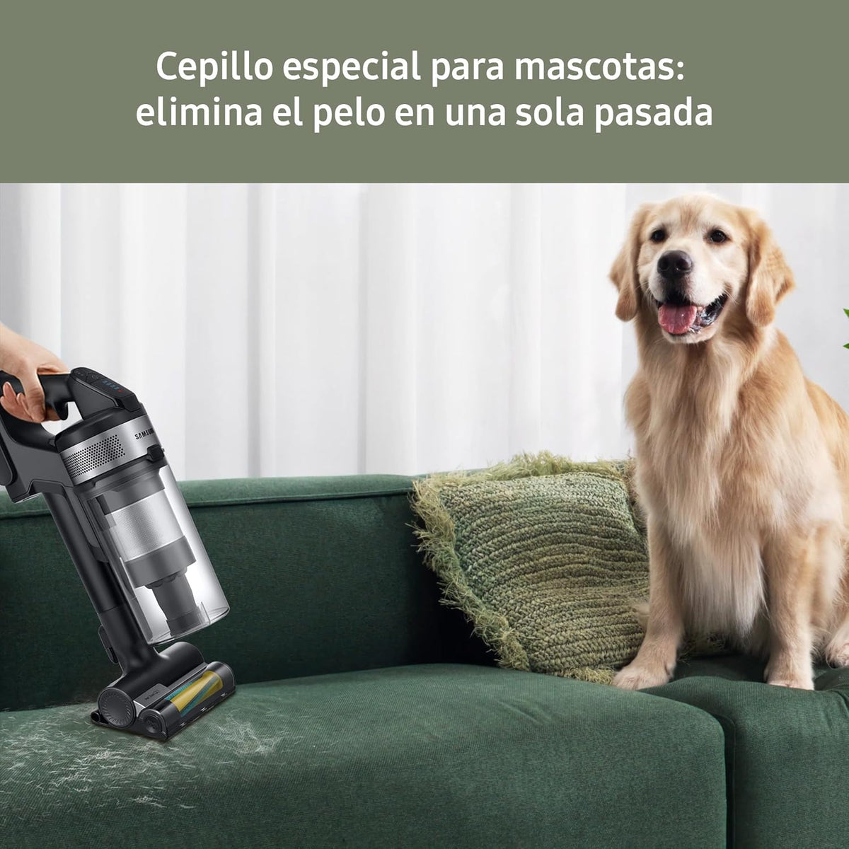 Aspirador sem Fio Jet 75E Pet 200AW com Escova Pet VS20B75AGR5/WA