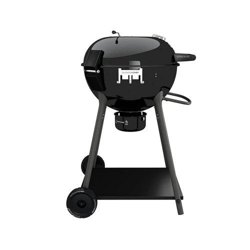 2026 Churrasqueira a Carvão Outdoorchef KENSINGTON 570 C – Sistema Funil-Deslizante para calor direto/indireto – Preto