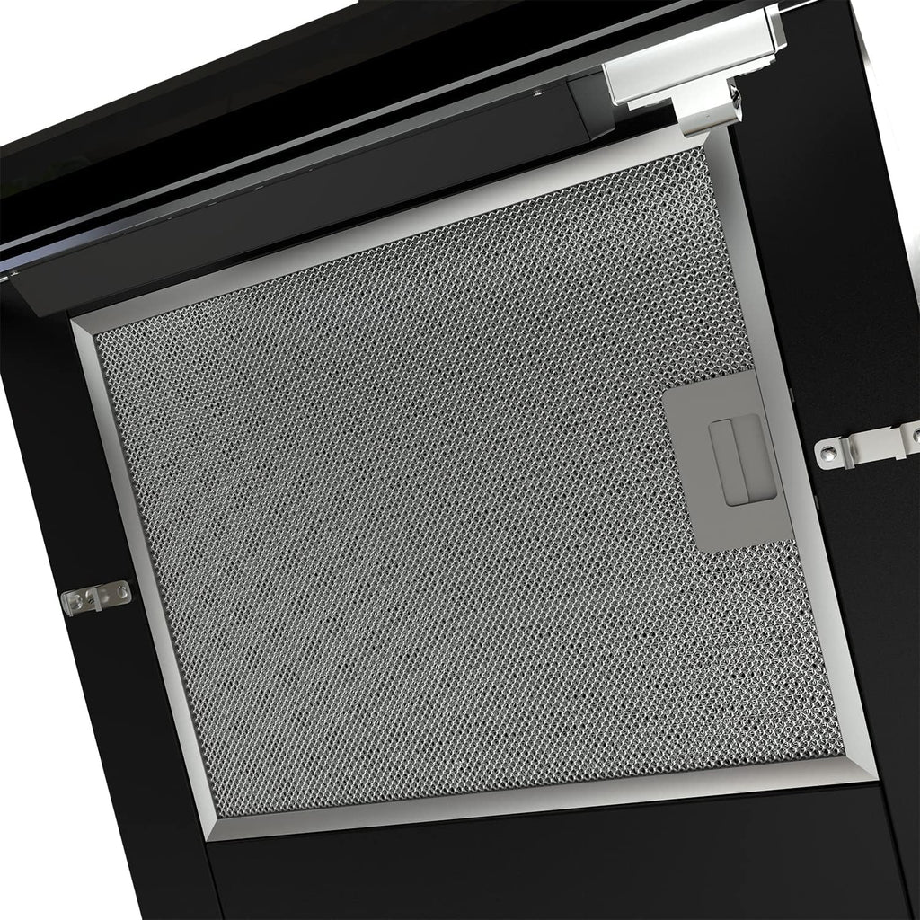 CIARRA CBCB6736H Coifa de Parede 60cm Classe A+++ 3 Velocidades Exaustão Externa e Recirculação Interna por Filtro de Carvão CBCF003 Luz LED