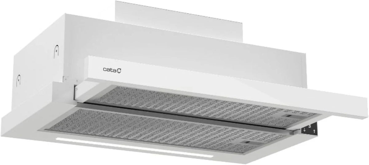 Cata Campana Extratora TFH 6830 GWH 6 Níveis de Extração Painel de Controle Tátil Nível Sonoro 46 db Motor Extra Silencioso Iluminação LED Interior Blindado Fácil Limpeza Largura 60 cm Cor Branco