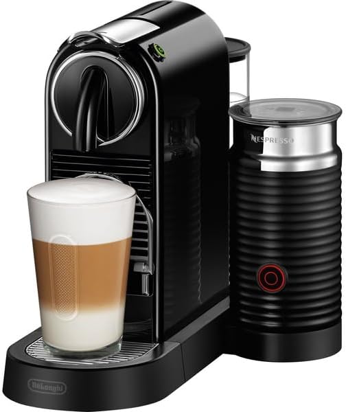 Cafeteira DeLonghi Nespresso Citiz EN267.BAE com cápsulas, sistema de extração especial, 1710 W, 1 L, Plástico, Preto