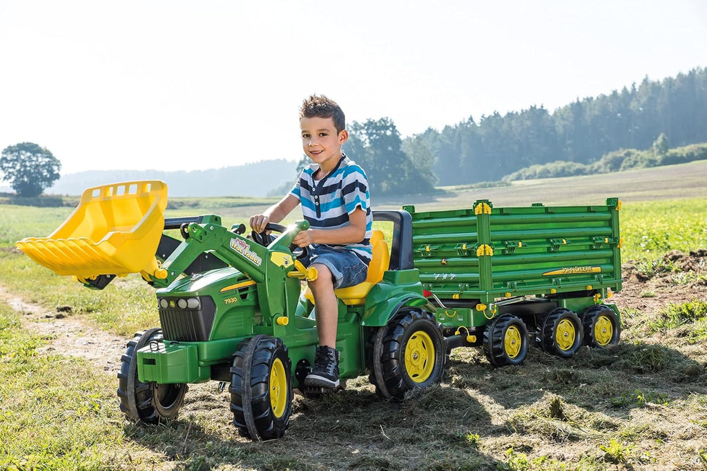 Rolly Toys rollyFarmtrac John Deere 7930 (Veículo a Pedal para Crianças a Partir de Três Anos, Pneus Silenciosos, Assento Ajustável, Trator) S2671002 710027