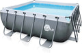 yourGEAR Piscina Familiar XL 3x3m - Piscina de Jardim com Estrutura de Aço Durável, 8100L