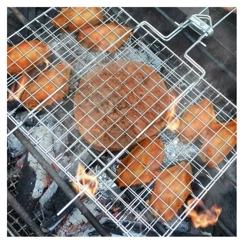 Grelha Para Churrasco Parrillera 60x40x30cm