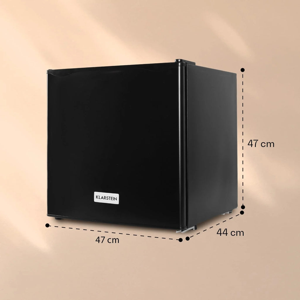 Klarstein Congelador Vertical No Frost 33L, Portátil para Casa e Escritório, Baixo Consumo com Prateleira e Raspador de Gelo, Compacto