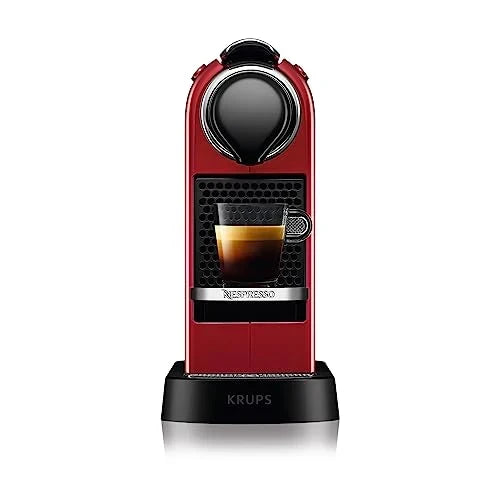 2025 Cafeteira de Cápsulas Krups Nespresso Pixie Redesign | Espresso e Lungo | Estilo industrial | Baixo consumo de energia | Desligamento automático | Bandeja ajustável | Cápsulas recicláveis | Modelo XN306T