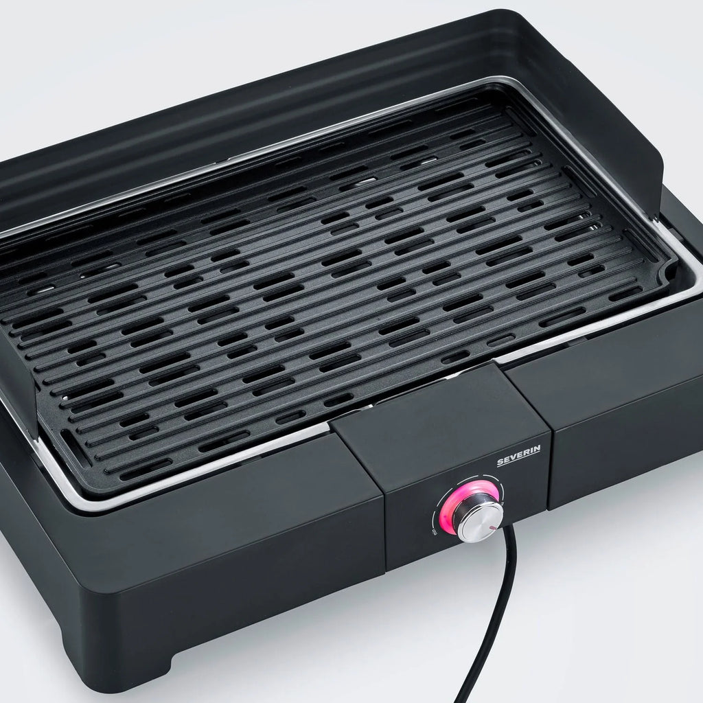 Churrasqueira de Mesa Elétrica com Grelha Ranhurada 2200 W PG 8567 Severin