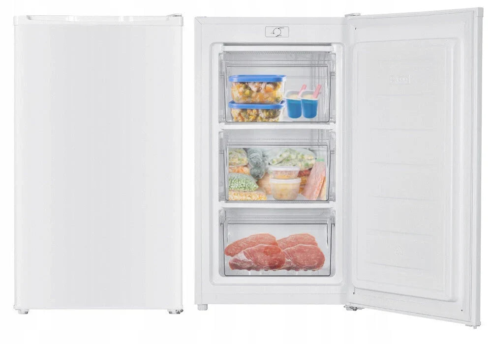 MINI FREEZER GAVETEIRO 60L 3 GAVETAS ESPAÇOSO BRANCO
