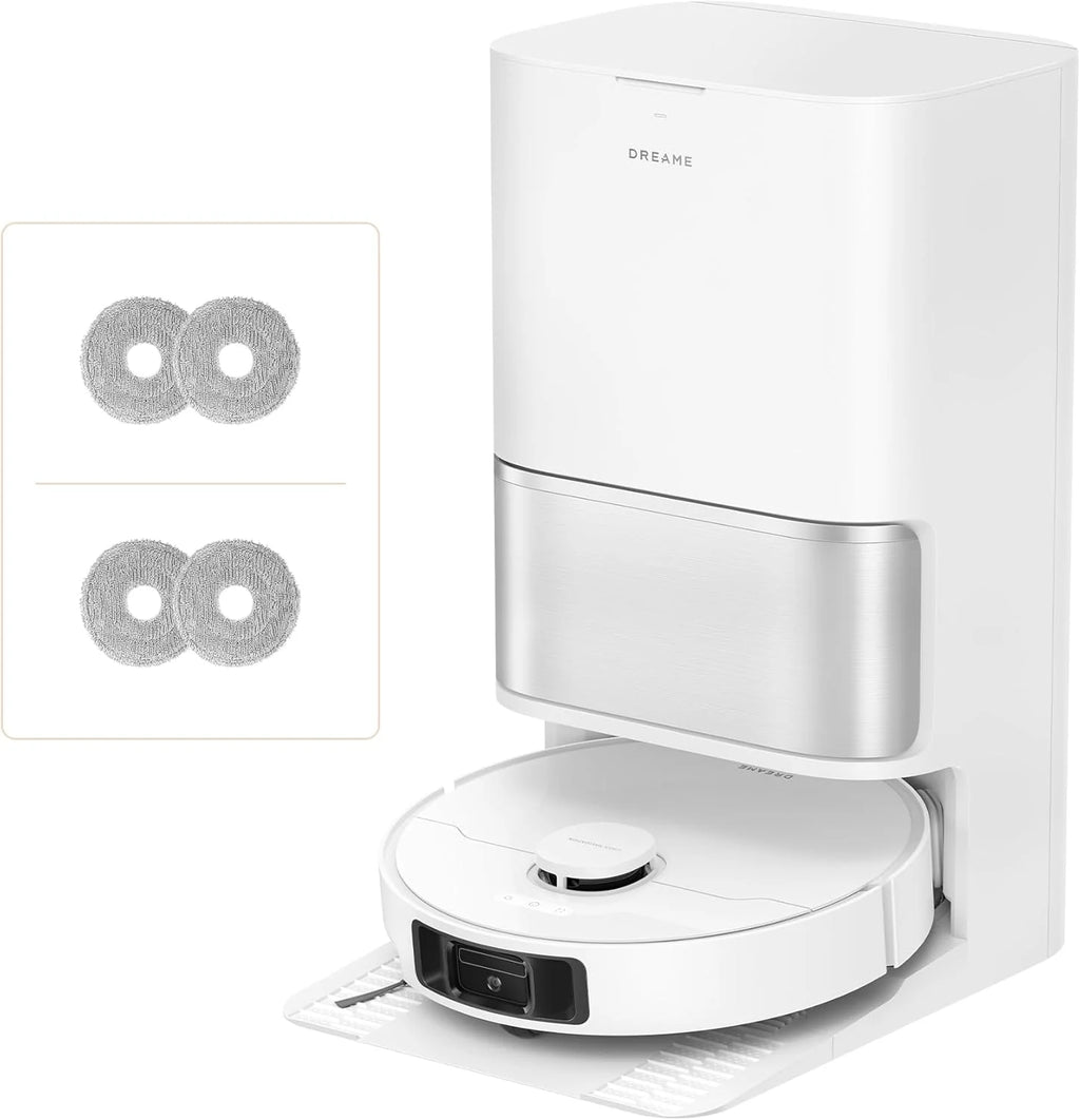 DREAME L10s Ultra Gen 3 Kit Robô Aspirador e Passa Pano, Sucção de 25.000Pa, Escova Lateral e Mopa Extensível, AceClean DryBoard e Autolimpeza Automática da Mopa, Secagem com Ar Quente