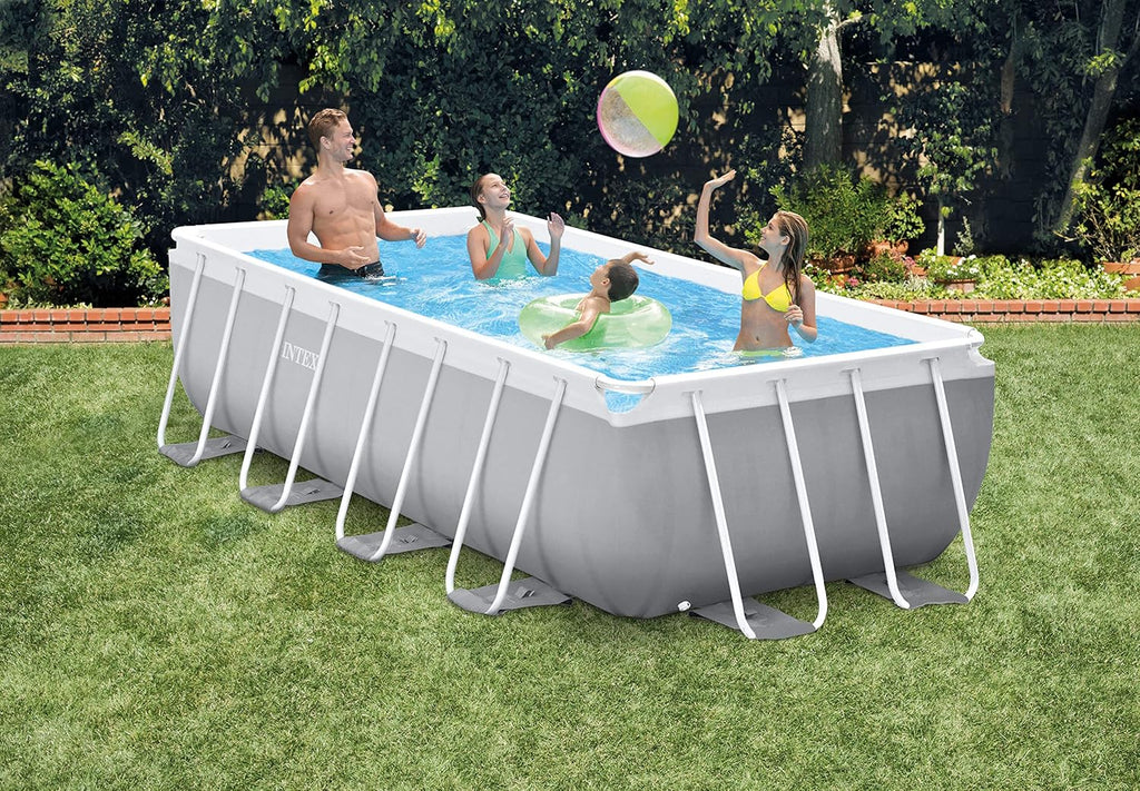 Piscina Retangular Intex Prism Frame 4m x 2m x 1m