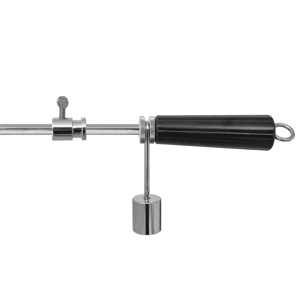 Espeto Giratório para Churrasco com Motor Aço 1200 mm Vidaxl