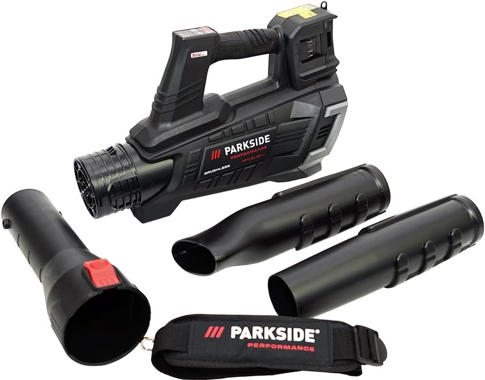 HEADNMORE® Bundle Parkside Performance PPTLBA 40 - Soprador de Folhas a Bateria (40 V, incl. Chaveiro)