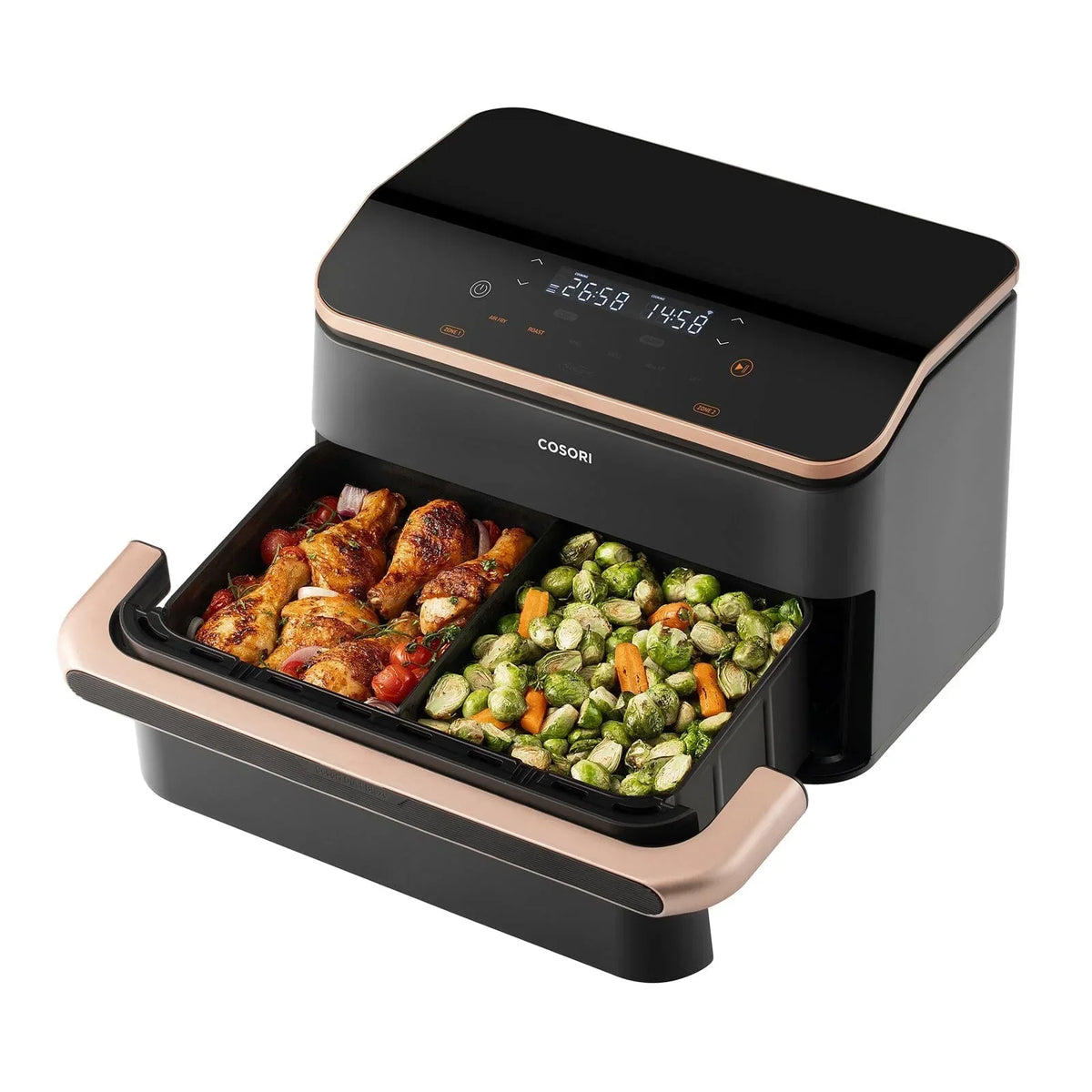 Cosori Dualblaze Smart TwinFry Fritadeira de Ar 10L (5L + 5L)