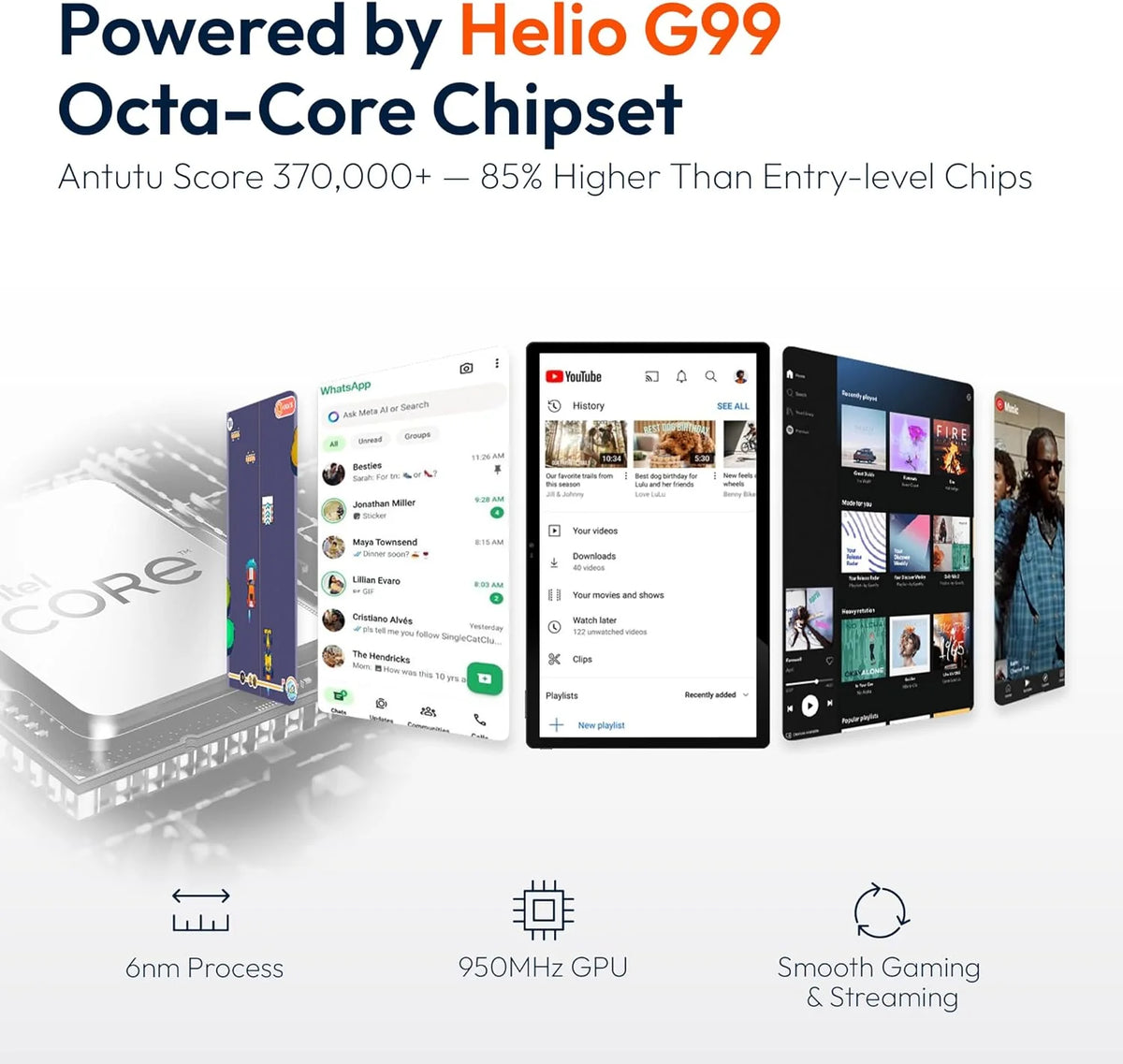 Tablet MESWAO de 15.6 polegadas, Tablet Grande Mes-B3 Mais Recente de 2025 com Tela IPS, Helio G99 Octa-Core, 6GB RAM+128GB ROM (1TB TF), 12000mah, BT5.0, Wi-Fi 2.4G/5G, Android 14, CÂMERA DE 32MP