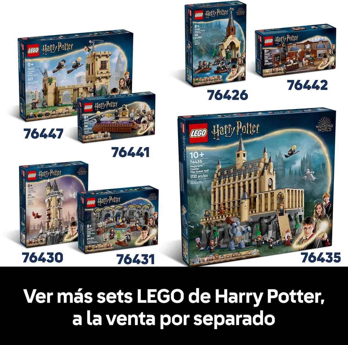 Harry Potter Lojas Mágicas do Beco Diagonal Maquete para Adultos e 12 Micro Figuras de Coleção, Nôitibus Andante, Presente para Mulheres e Homens, Decoração de Quarto, Conjunto de Magia 76444