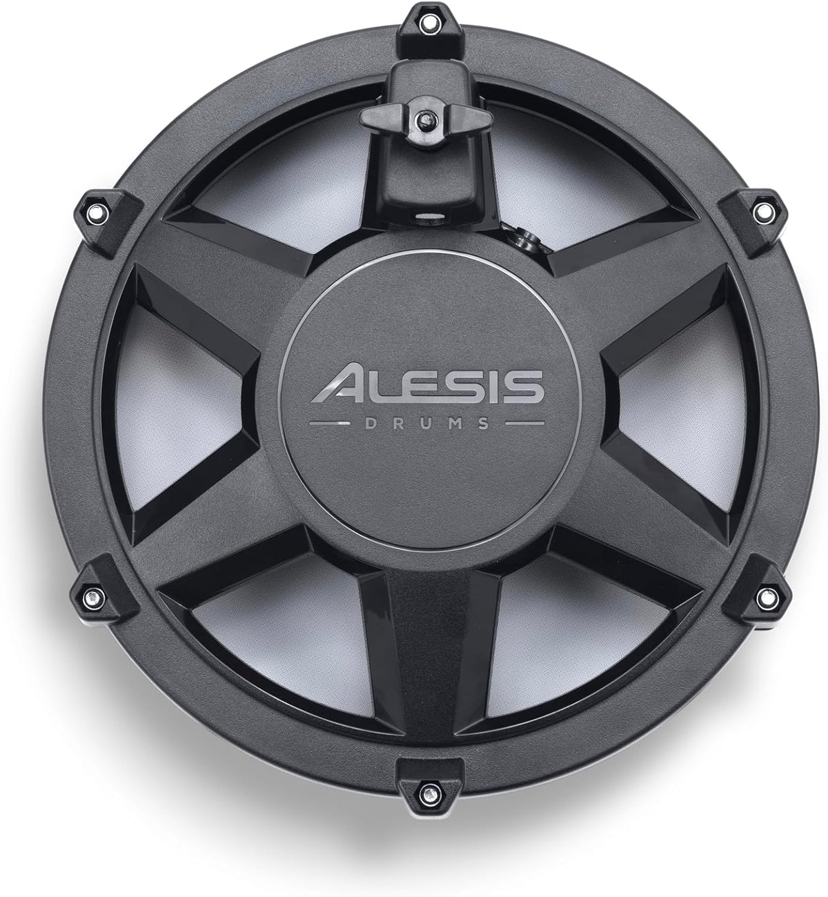Alesis Nitro Max Kit Bateria Eletrônica com Pads de Mesh Silenciosos, Caixa Dual-Zone de 10", Bluetooth, Mais de 440 Sons Autênticos, Aulas Drumeo, USB MIDI, Pedal de Bumbo