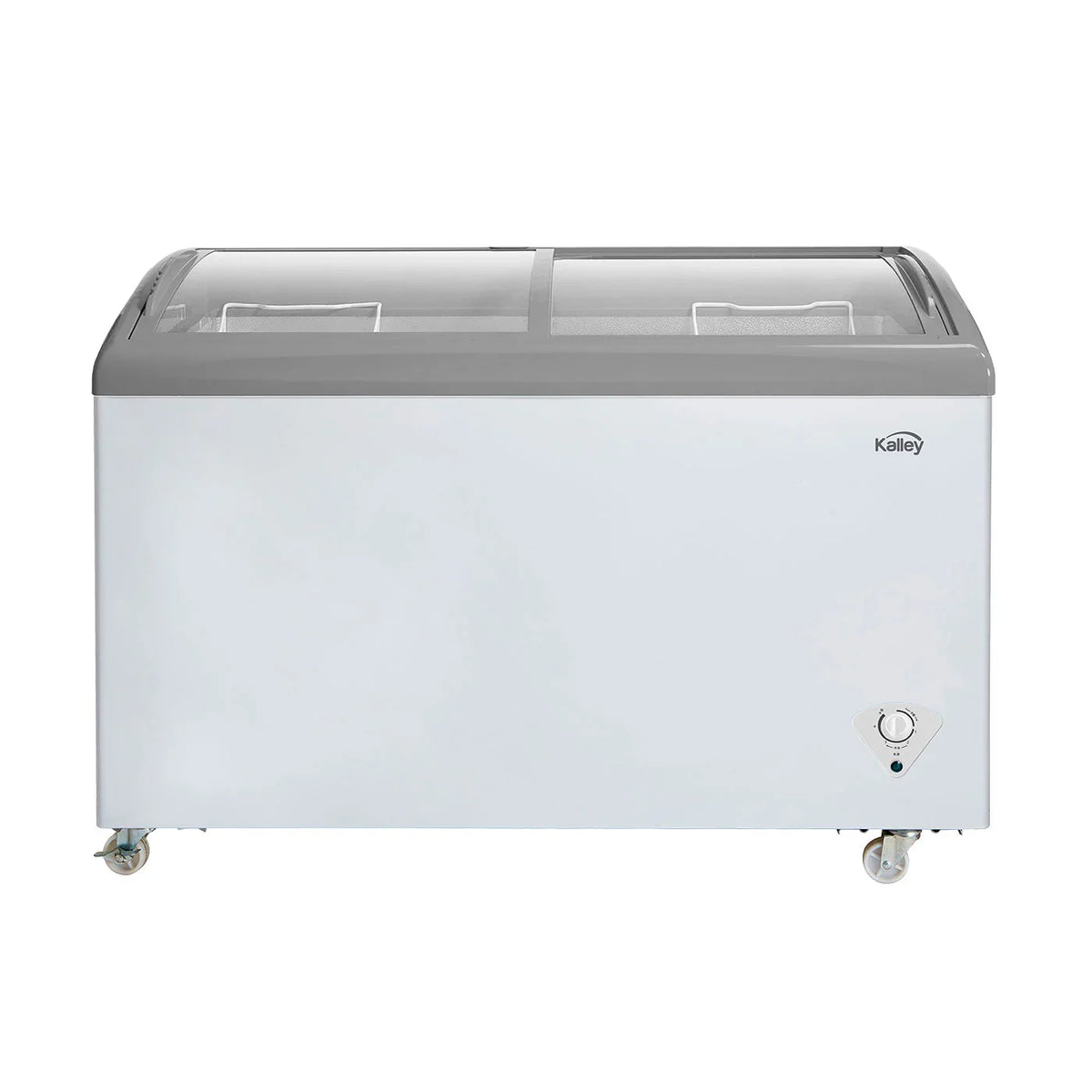 2026 Freezer Branco 125,5x89 cm de 254 Litros com Dois Compartimentos