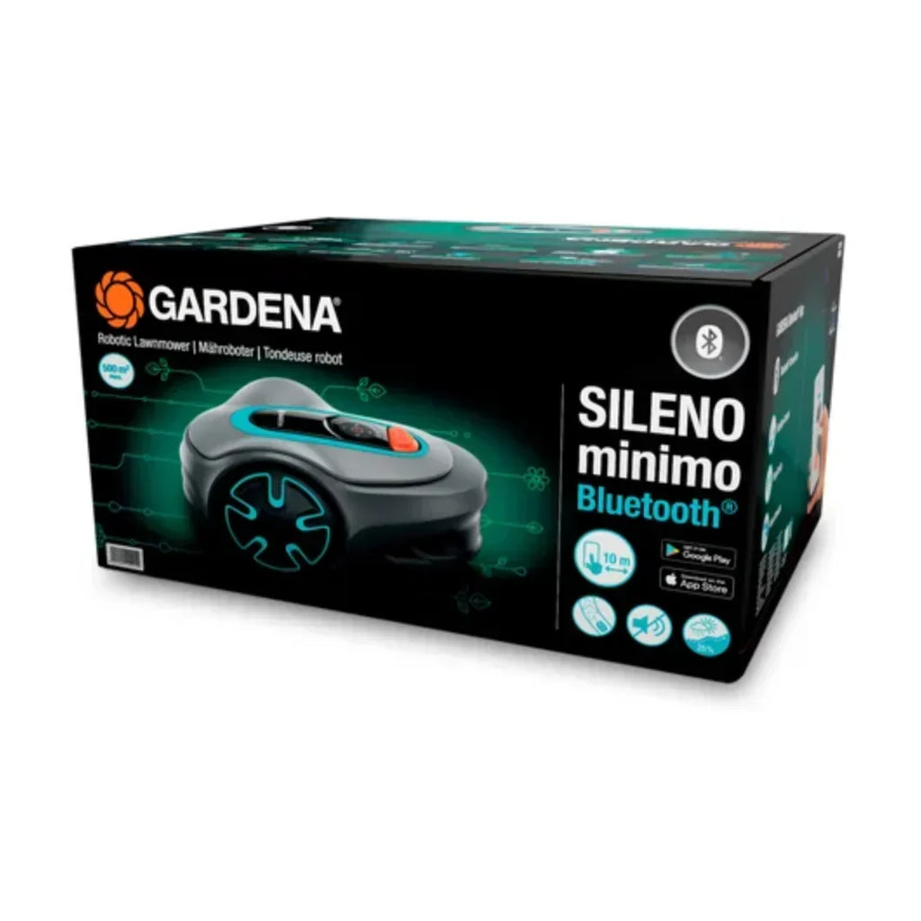 Robô Cortador de Grama Gardena Sileno Minimo 500 2026