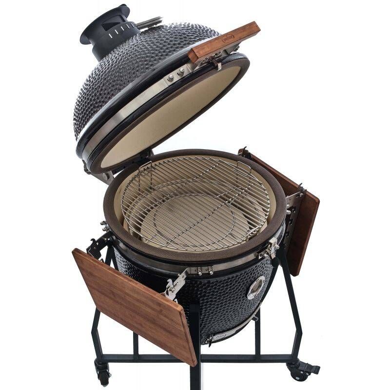 Grizzly Grills Churrasqueira a Carvão 46cm Preta - Ge101