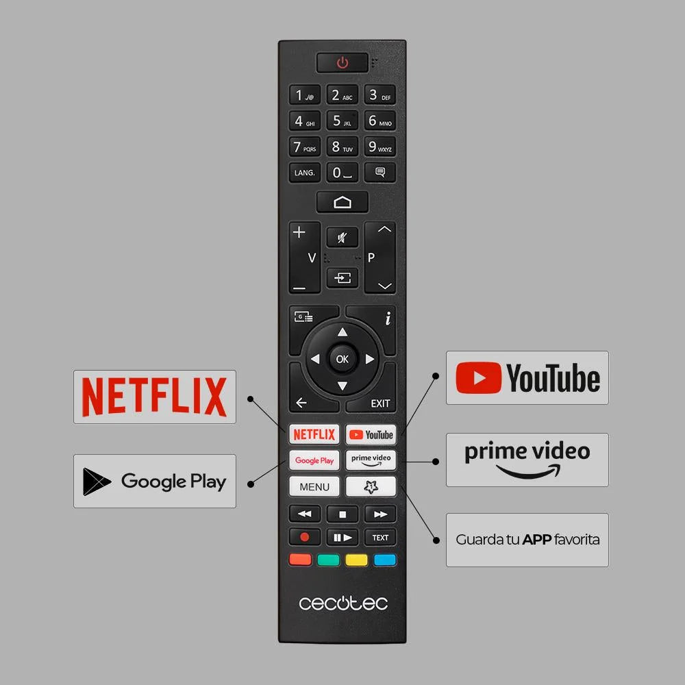 Smart TV Cecotec série A1 ALU10043S