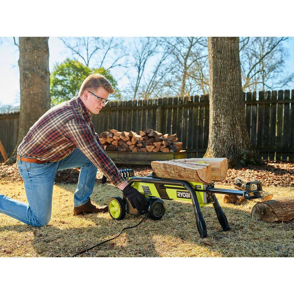 Divisora de Troncos Elétrica RYOBI RYAC490 de 5 Toneladas e 15 Ampères 2026