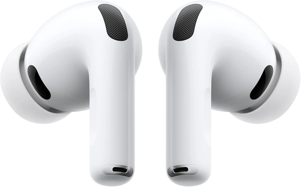 Apple AirPods Pro 3 Fones de ouvido sem fio, cancelamento de ruído ativo, monitoramento de frequência cardíaca, função de aparelho auditivo, Bluetooth, áudio espacial, Hi-Fi, carregamento USB-C