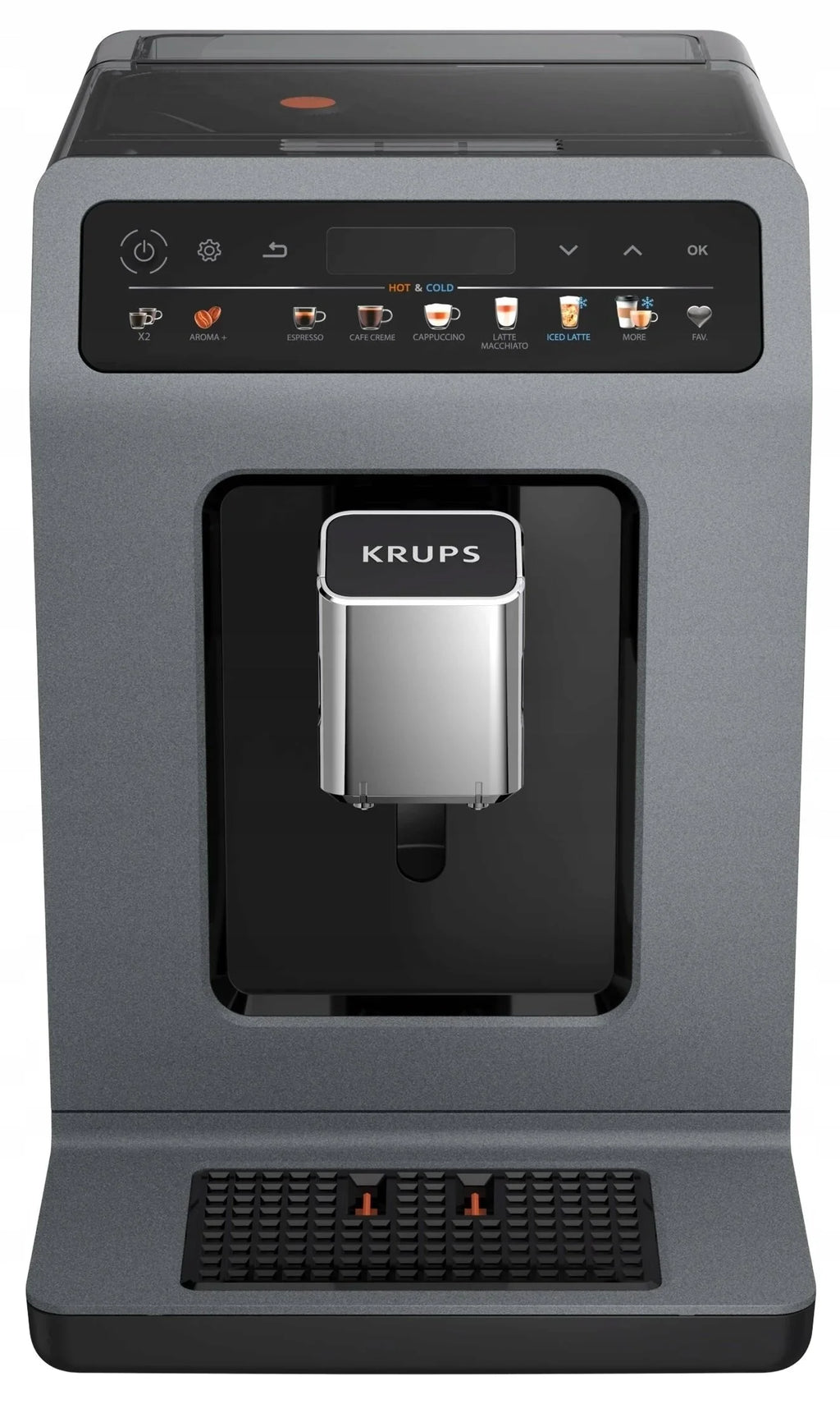 Cafeteira Espresso Automática KRUPS Evidence Hot & Cold EA898G