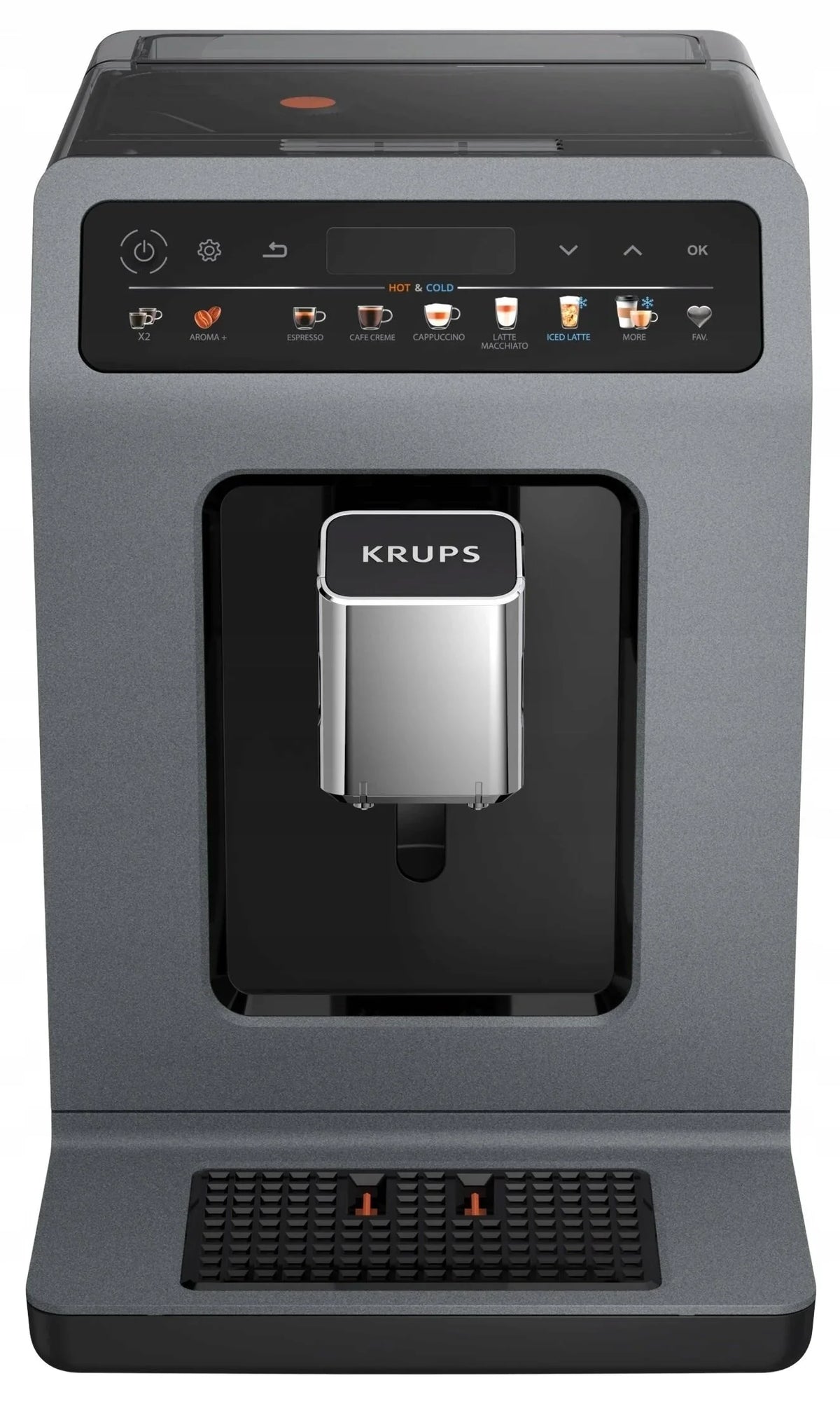Cafeteira Espresso Automática KRUPS Evidence Hot & Cold EA898G