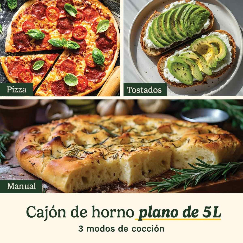 Fritadeira e Forno de Ar Tri Zone Cuisinart 13,6L sem PFAS | 3 zonas | 2 cestos de 4,3L + forno de 5L | 9 funções: fritar com ar, assar, grelhar, cozer, reaquecer, desidratar, pizza, tostar, manual