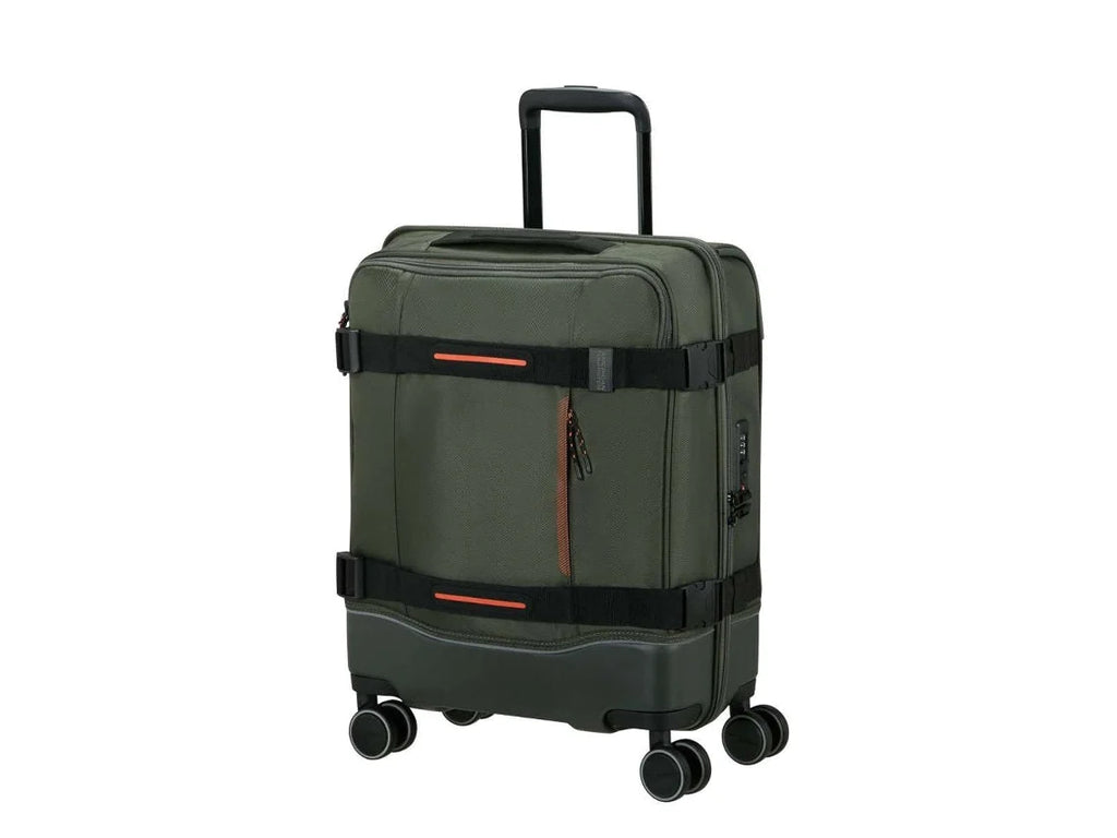 Mala de Cabine Interior Pista 55cm 4 Rodas Cáqui Escuro 41.5 l American Tourister