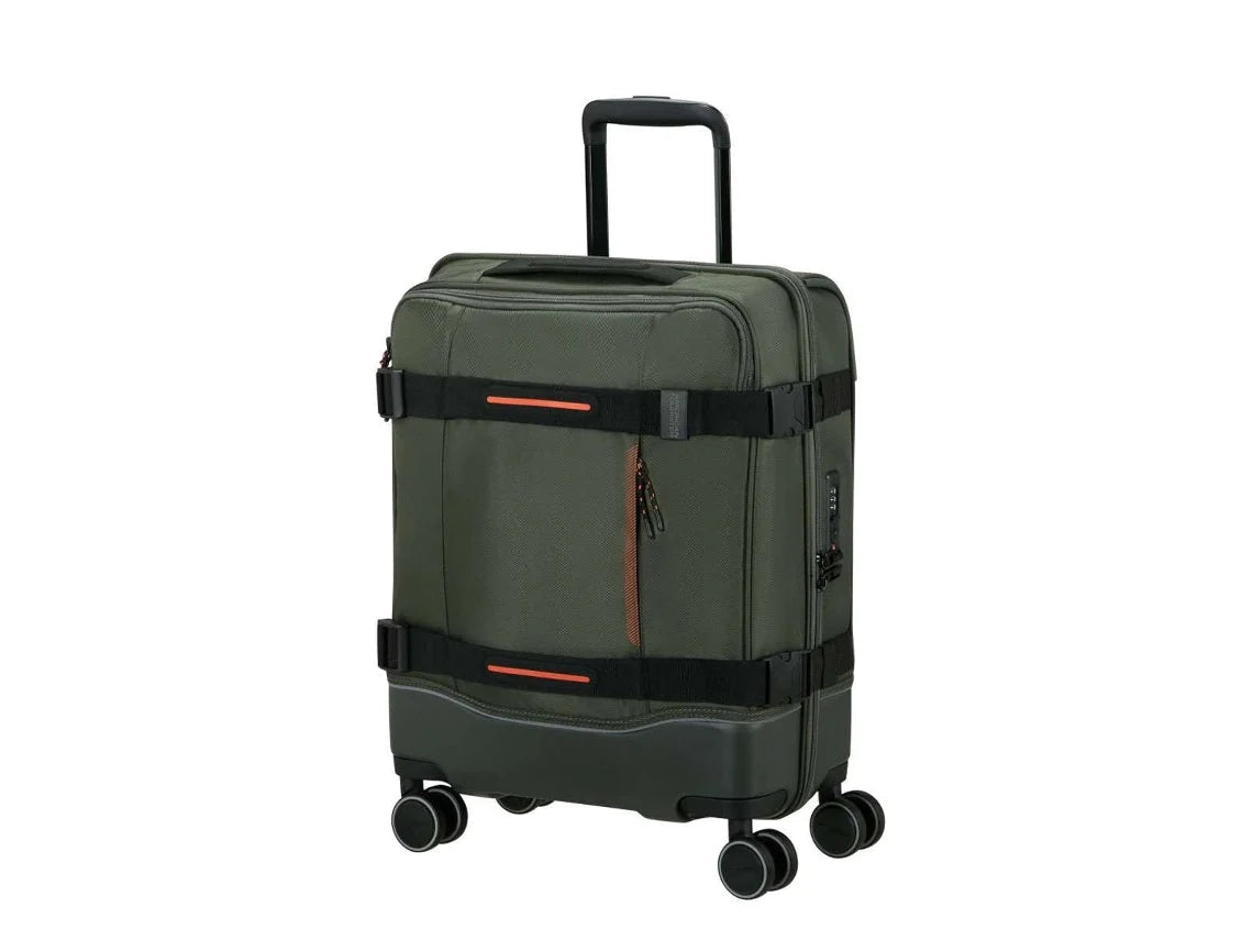 Mala de Cabine Interior Pista 55cm 4 Rodas Cáqui Escuro 41.5 l American Tourister