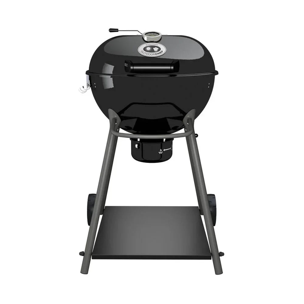 2026 Churrasqueira a Carvão Outdoorchef KENSINGTON 570 C – Sistema Funil-Deslizante para calor direto/indireto – Preto