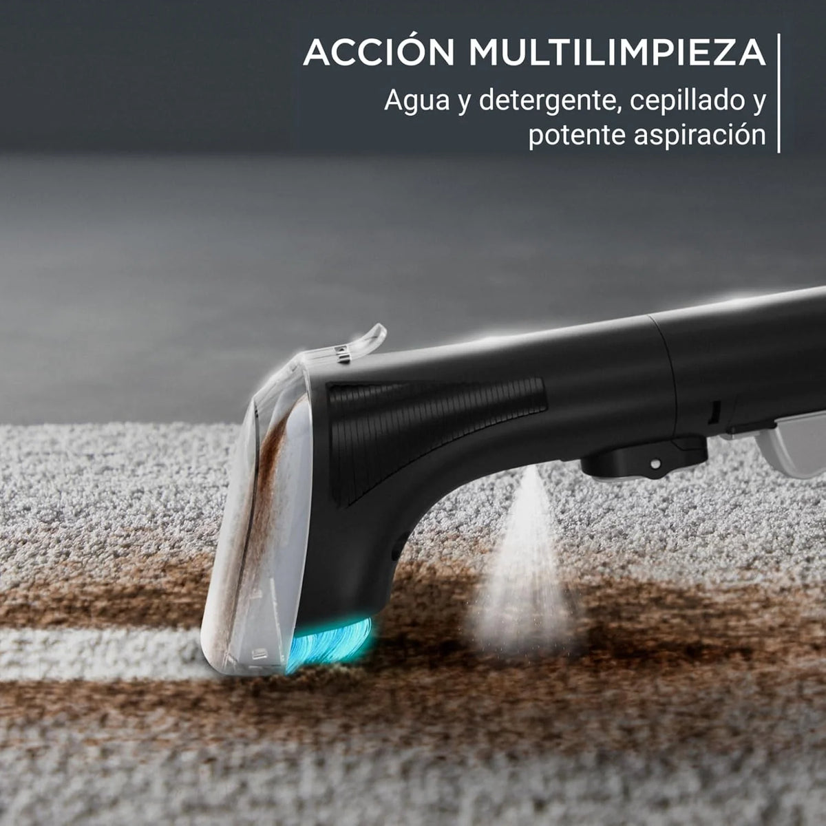 Rowenta Clean It, Extratora de carpetes e estofados, Limpeza Rápida e Fácil, Ideal para Sujeira de Animais de Estimação, Tapetes, Interior de Carros, 750w, 6acessórios, IN5020F0