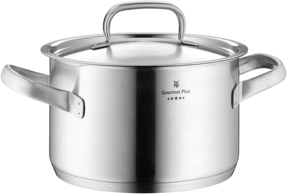 Wmf Gourmet Plus Conjunto de Panelas, Metal, Prateado, 5 peças