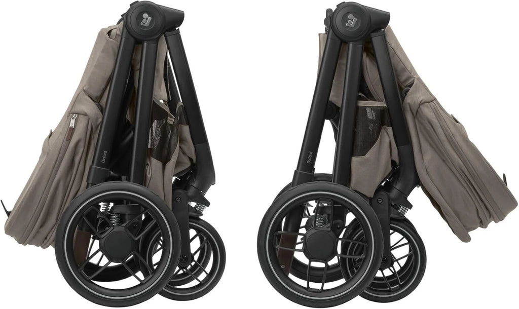 Carrinho de Bebê Maxi-Cosi Oxford, 0-4 anos, 0-22 kg, Dobra Compacta, Assento Espaçoso, Reclinação Ergonômica, Suspensão Avançada, 3 Posições de Reclínio, Cesto Amplo de 10 kg, Twillic Truffle