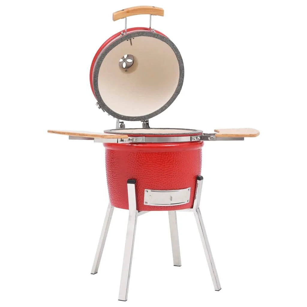 Churrasqueira Defumadora Kamado de Cerâmica 81 cm Vidaxl