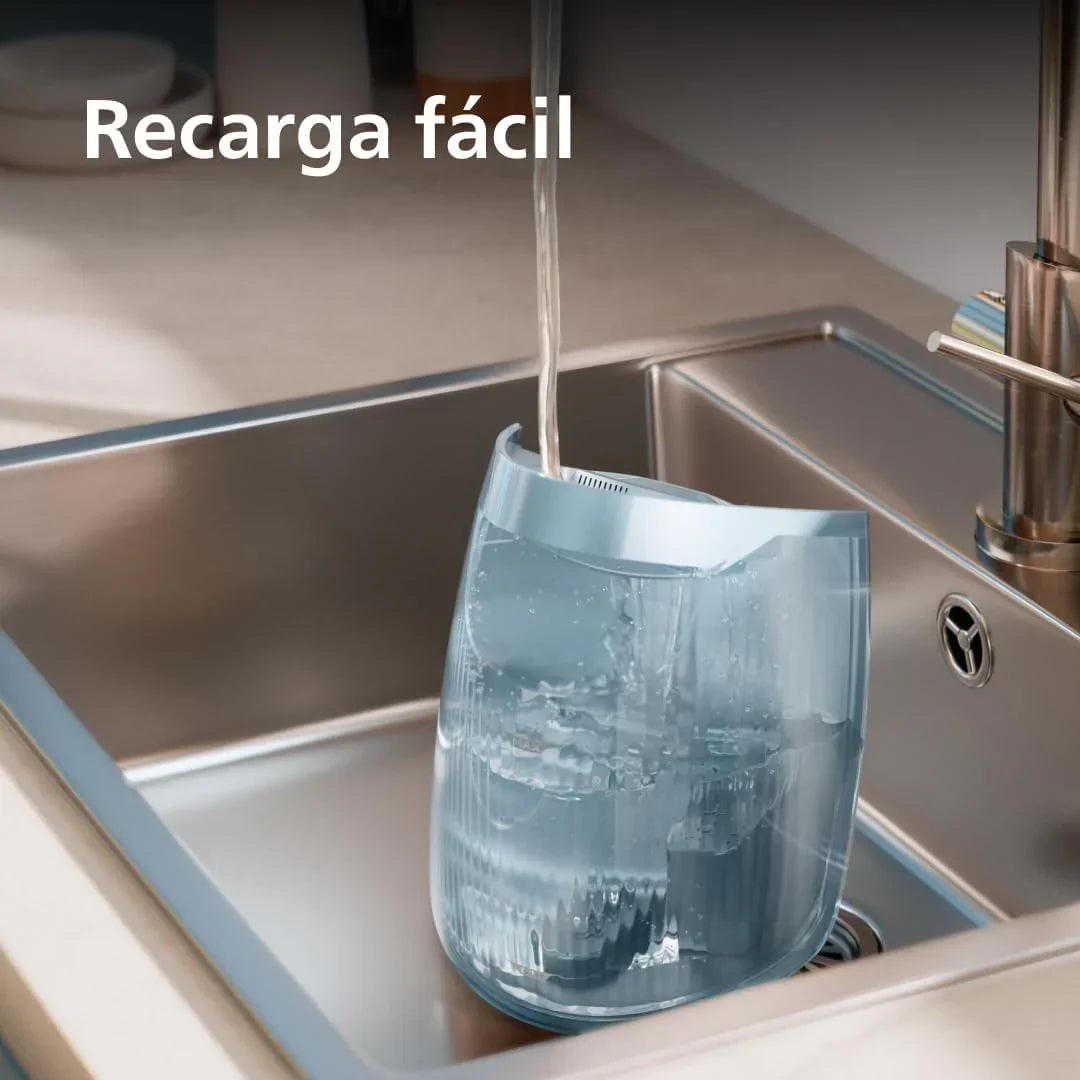 Centro de Engomar Philips PerfectCare Série 7000 – Jato de Vapor 600 g, Pressão de 8,5 Bar, OptimalTEMP, Base SteamGlide Elite, Reservatório Removível 1,5L, Engomar Vertical, Easy De-Calc (PSG7200/60)